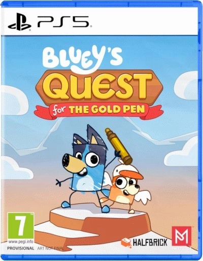 PlayStation 5 spēle Bluey’s Quest for the Gold Pen - 1 gab.