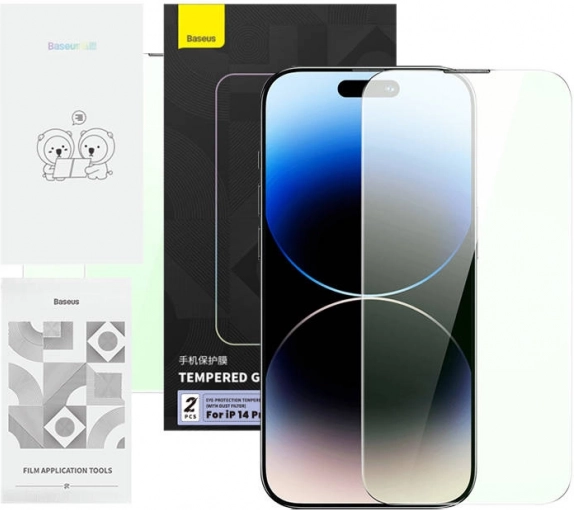Aizsargstikls Baseus Crystal Series priekš iPhone 14 Pro