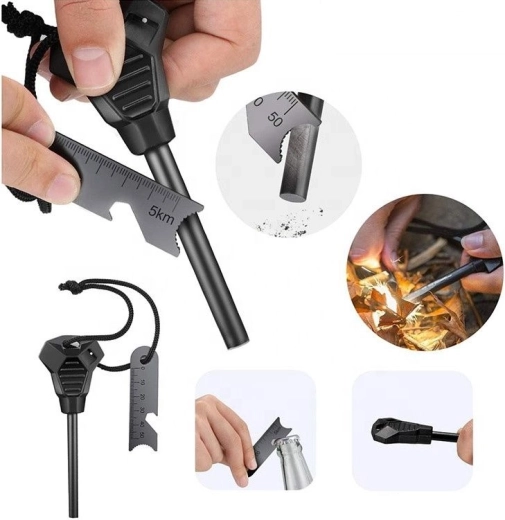 Fire starter for making a fire in various conditions