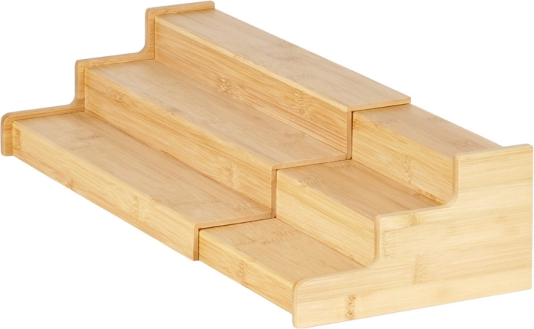 Three tiers for better visibility and quick access