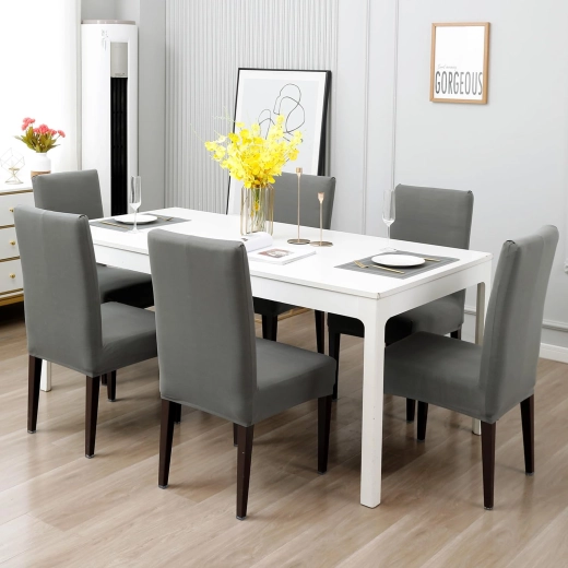 Vienkārša ēdamistabas izskata maiņa