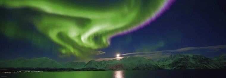 Puzzle HEYE 1000 pieces Northern Lights panorama