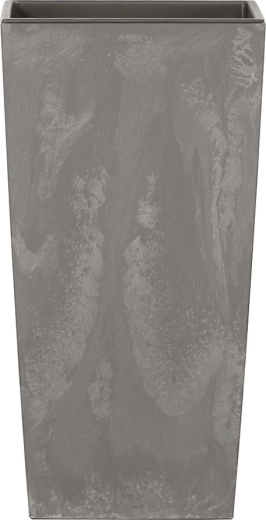 Urbi Square Flower Pot concrete effect marengo 2 l