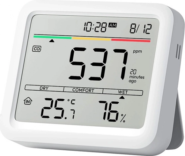 Thermometer and Hygrometer for CO2 Measurement SwitchBot Meter Pro