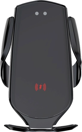Maxlife automātiskais auto turētājs ar bezvadu uzlādi 15 W, melns