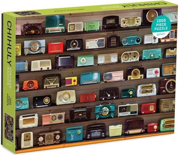 Galison puzle vintage radio 1000 gab.