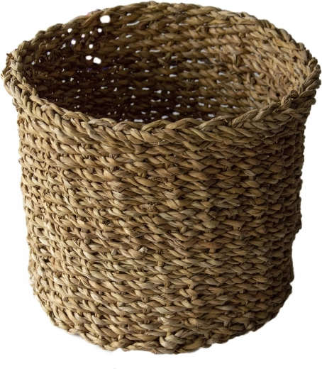 Apaļš jūraszāļu grozs, liels 25 × 20 cm