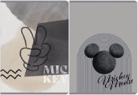Notebook A5 80 sheets squared Mickey Color Mix