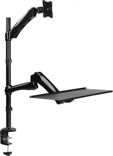 Ergonomisks turētājs monitoram un tastatūrai 13–27"