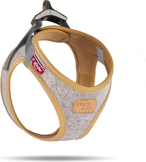 Curli suņu iemaukti Alpine gaiši pelēki, izmērs S (4–7 kg)