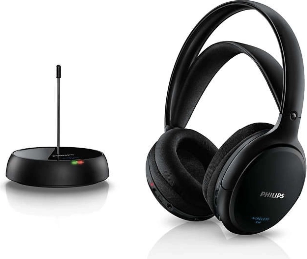 Bezvadu austiņas Philips SHC5200, melnas