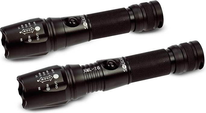 Powerful light up to 600 lm and beam distance up to 258 m