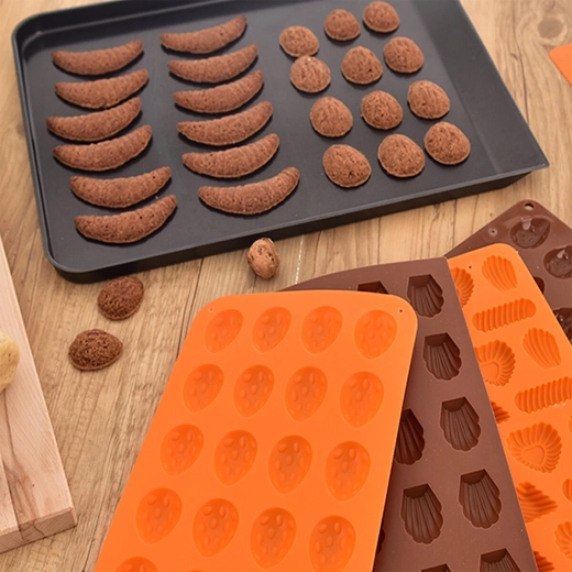 Versatile use, even with silicone molds