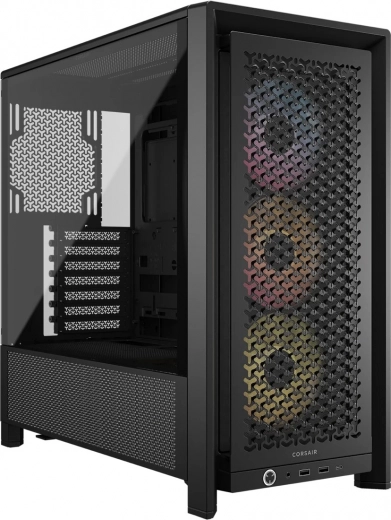 Corsair Frame 4000D RS ARGB melns mid-tower ATX korpuss