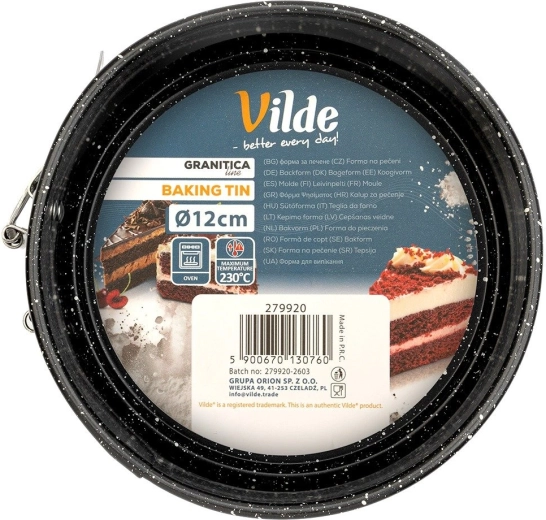 Tall pan for small cakes