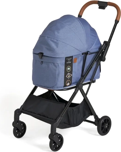 FikaGO stroller for dogs and cats Blue Note