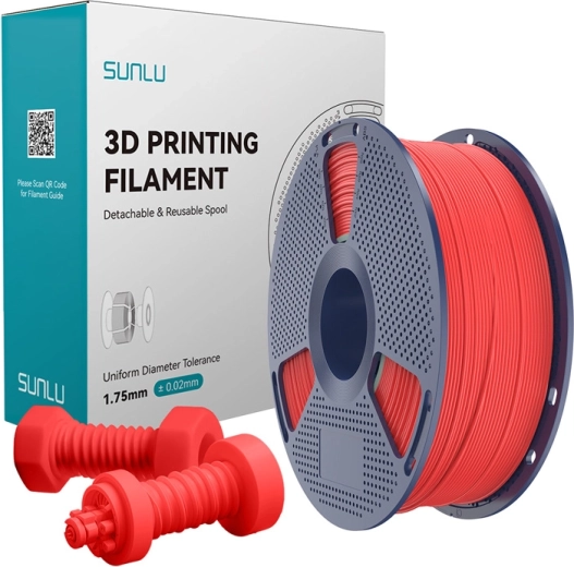 Sunlu High-Speed ABS Filament Red 1.75 mm 1 kg