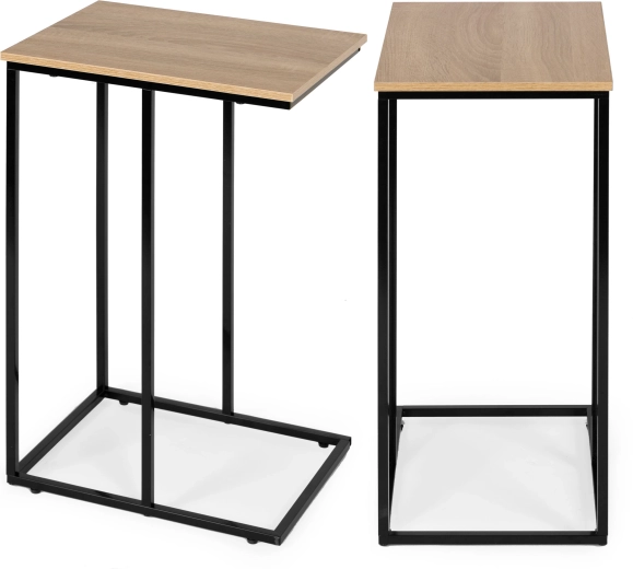 Mobile Side Table for Laptop with Metal Frame ModernHome