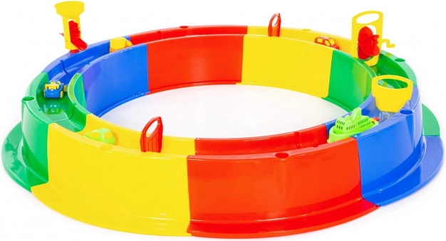 Colorful Sandbox with Accessories
