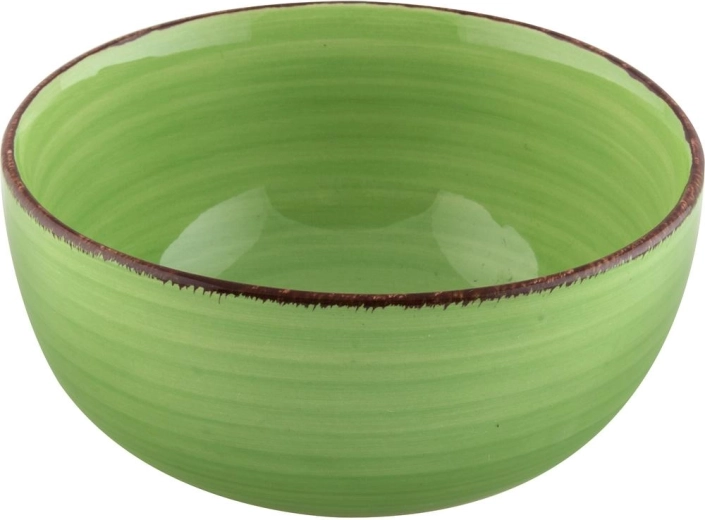 Happy Green Ceramic Bowl