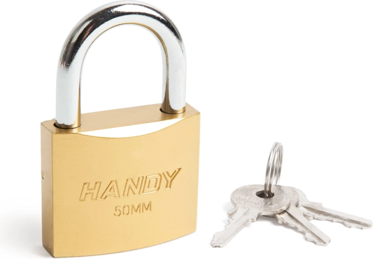 50 mm Padlock with 7.5 mm Diameter Shackle