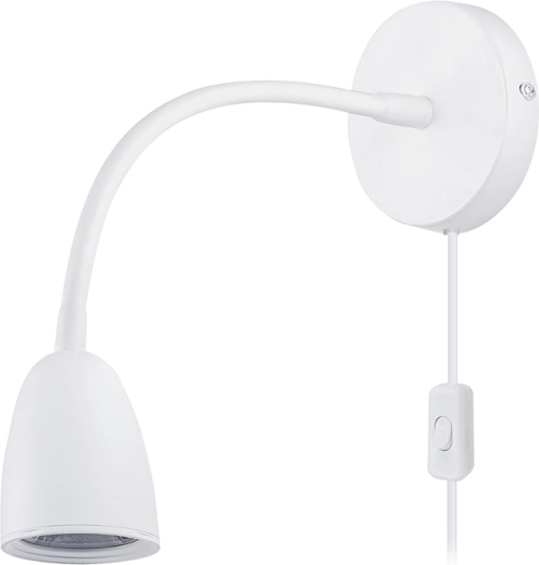 Solight LED sienas lampa ar regulējamu spilgtumu, 4 W, 280 lm, 3000 K, balta