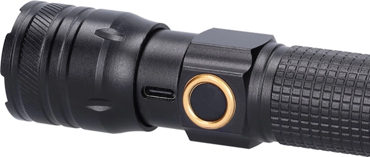 Izturīga lampa āra lietošanai (IP44) ar USB‑C uzlādi