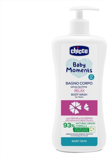 Chicco Baby Moments Relax Shower Gel for Babies from Birth 500 ml