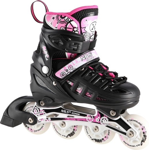 Nils Extreme 4-in-1 Skates Pink – M (35-38)