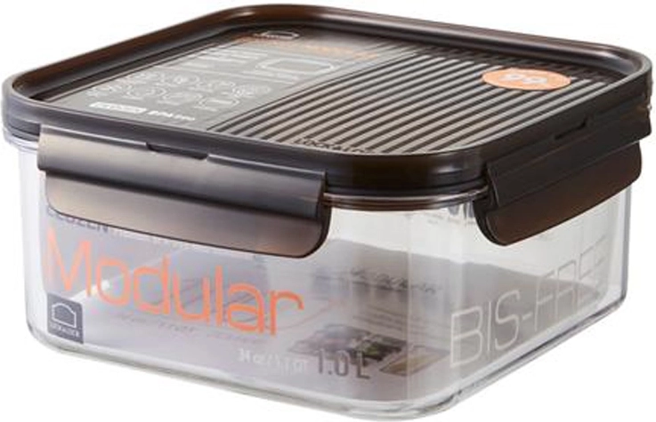 Lock&Lock Bisfree Modular kvadrātveida trauks 1 l