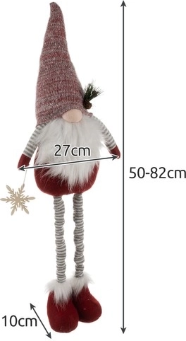 Telescopic legs – height up to 82 cm