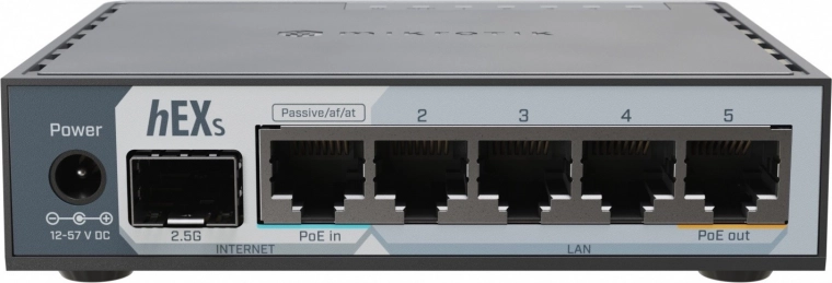 MikroTik hEX S kompakts vadu maršrutētājs
