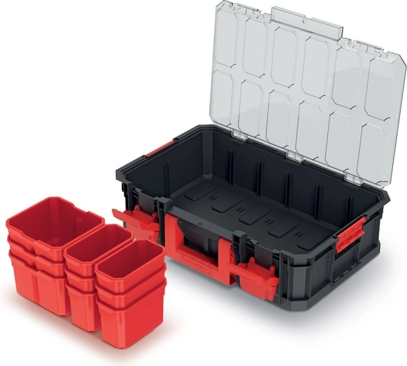 Transparent lid and quick access