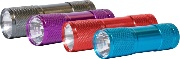 ENERGIZER Eveready Metal Pocket Flashlight 3×AAA, assorted colors