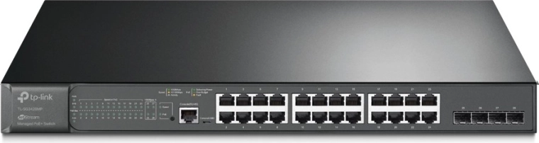 Pārvaldāms slēdzis TP-Link SG3428MP 24x GE PoE+ 4x SFP