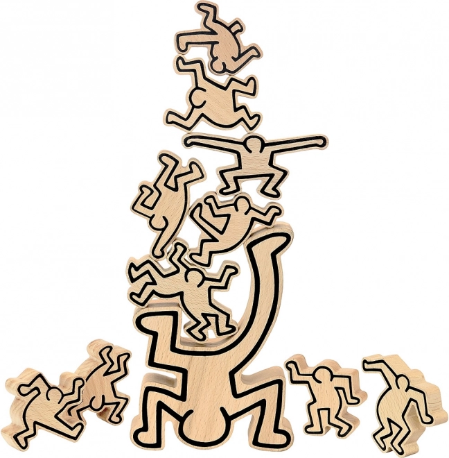 Vilac motorikas līdzsvarošanas spēle figūras – KEITH HARING dizains