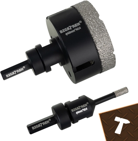 Universāls komplekts 6–68 mm + adapteris