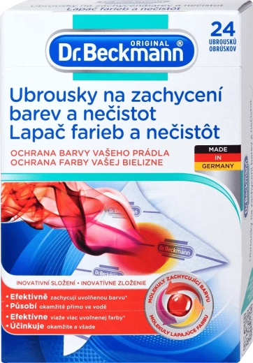 Dr. Beckmann Colour & Dirt Catcher Microfibre Sheets 24 pcs