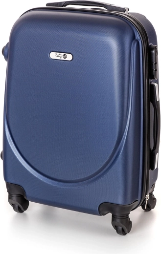 Travel ABS hardshell suitcase S 38 l blue