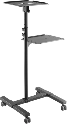 Maclean Mobile Projector and Laptop Cart