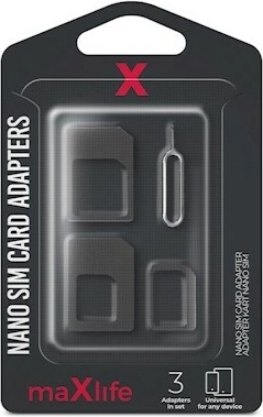 Maxlife adapter set for Nano SIM
