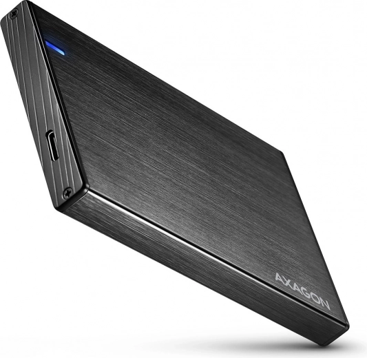Aluminum external enclosure AXAGON 2.5" SATA to USB‑C 3.2 Gen 1 (5 Gbps)