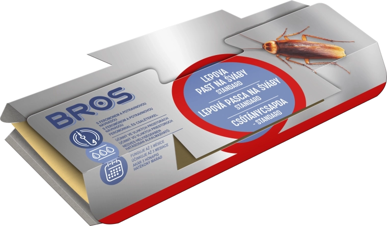 Bros glue trap for cockroaches Standard 1 pc