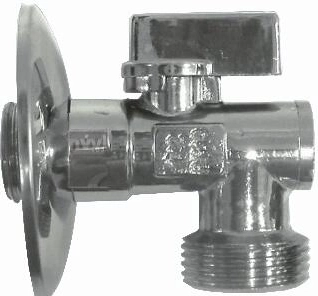 Veļas mašīnas vārsts ar pretvārstu un filtru 1/2" x 3/4"