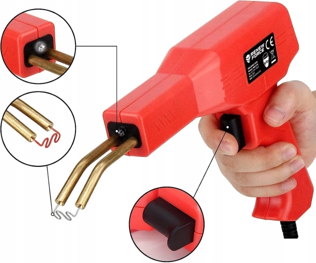 Precise repair of plastic parts