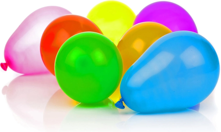 Metalizēti piepūšamie baloni 25,3 cm (8 gab.) MY PARTY