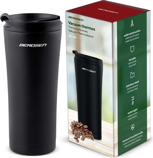 Termokrūze BERDSEN 470 ml melna