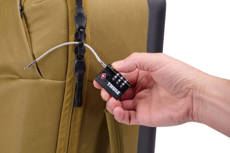 Flexible steel cable for multiple zippers