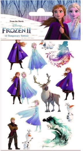 Frozen II temporary tattoos for kids