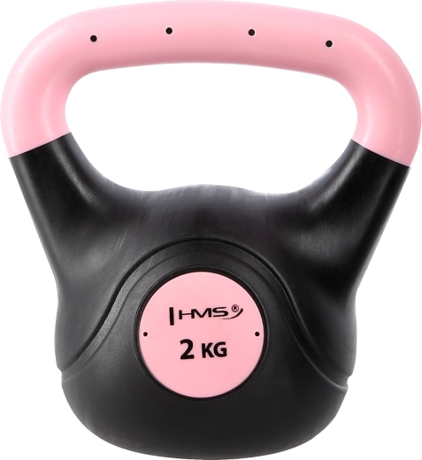 Kompozīta kettlebell HMS 2 kg rozā